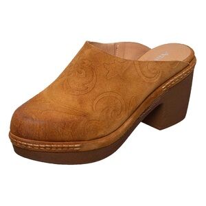 Antelope Sonja Suede Clogs 41/10